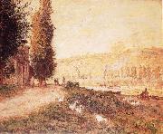 Claude Monet Banks of the Seine at Lavacourt oil on canvas